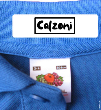 Iron On Clothing Labels Personalized