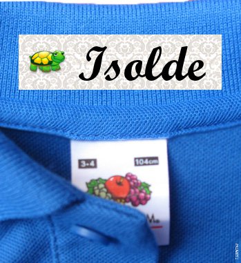 Child Name Labels