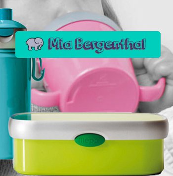 Baby Name Sticker With Puller