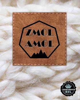 Leather Label Design