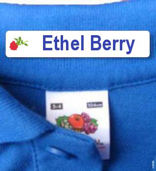 Iron On Clothes Labels