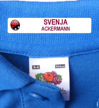 Children's Clothing Labels