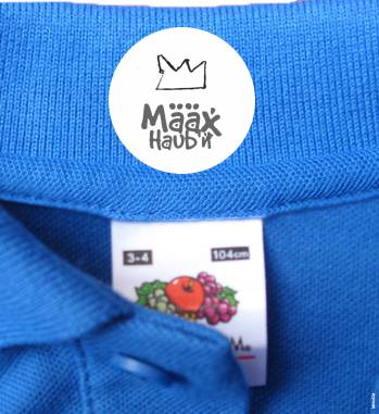 Children's Clothing Labels