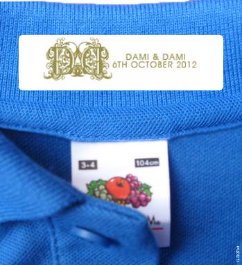 Iron Clothing Labels