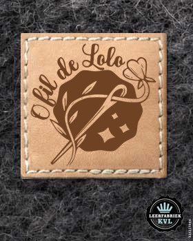 24 Leather Labels | Leather Clothing Labels | Leather Tags