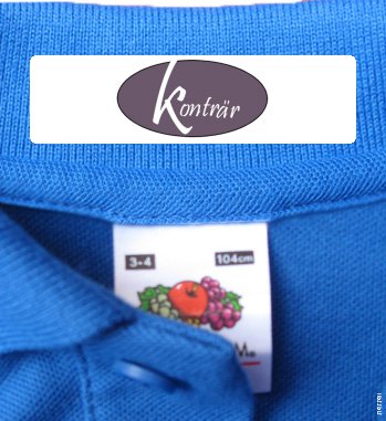 Iron On Name Tags For Clothes