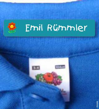 Children's Clothing Labels