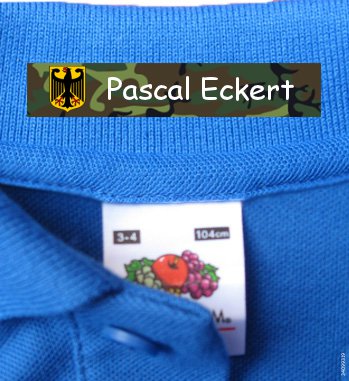 Children's Clothing Labels