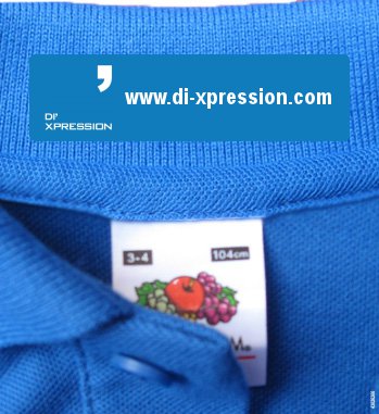 Iron On Clothing Labels