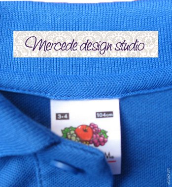 Iron On Clothing Labels