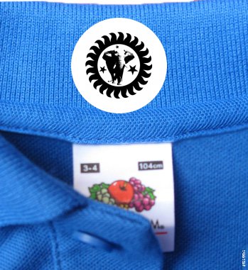 Iron Clothing Labels