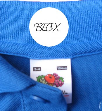 Iron On Clothing Labels