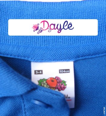 Iron On Clothing Labels For Kids