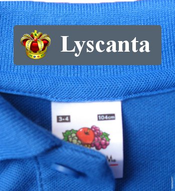 Children's Clothing Labels