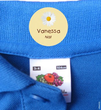 Children's Clothing Labels