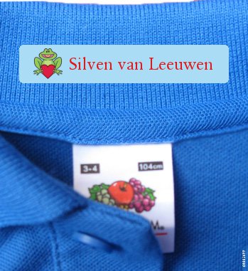 Iron On Clothing Labels Personalized