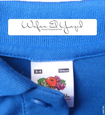 Iron On Clothes Labels